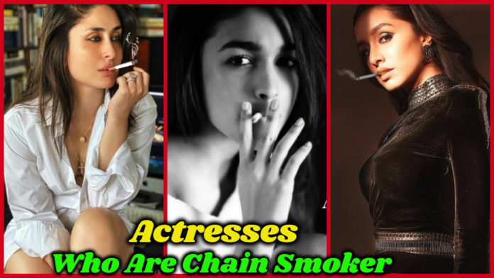 Smoking Addicted Bollywood Actresses